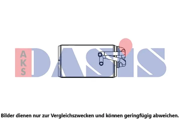 топлообменник, отопление на вътрешното пространство AKS DASIS           