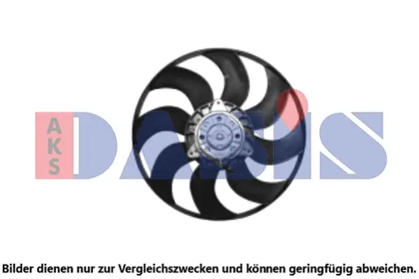 вентилатор, охлаждане на двигателя AKS DASIS           