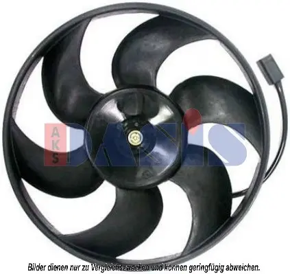 вентилатор, охлаждане на двигателя AKS DASIS           