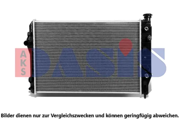 радиатор, охлаждане на двигателя AKS DASIS           