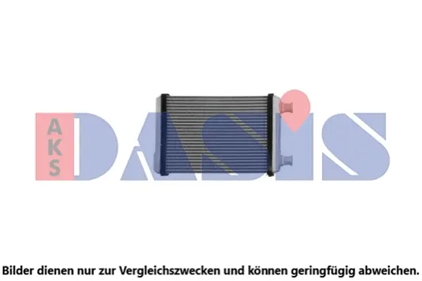 топлообменник, отопление на вътрешното пространство AKS DASIS           