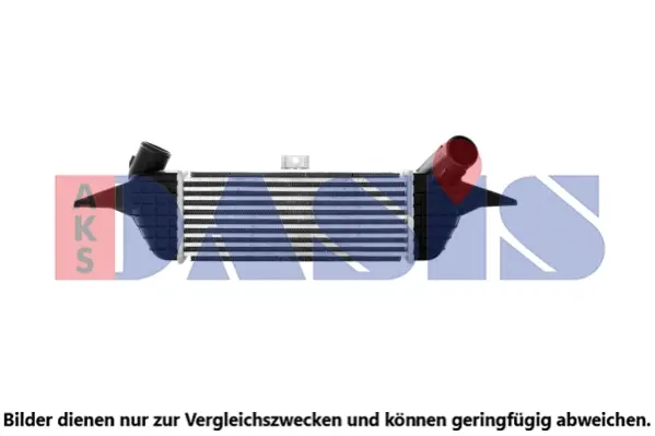 интеркулер (охладител за въздуха на турбината) AKS DASIS           