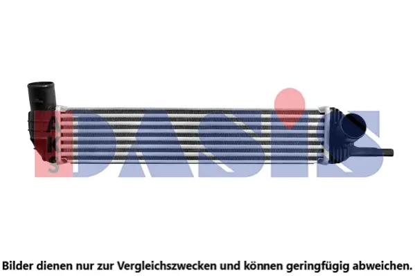 интеркулер (охладител за въздуха на турбината) AKS DASIS           