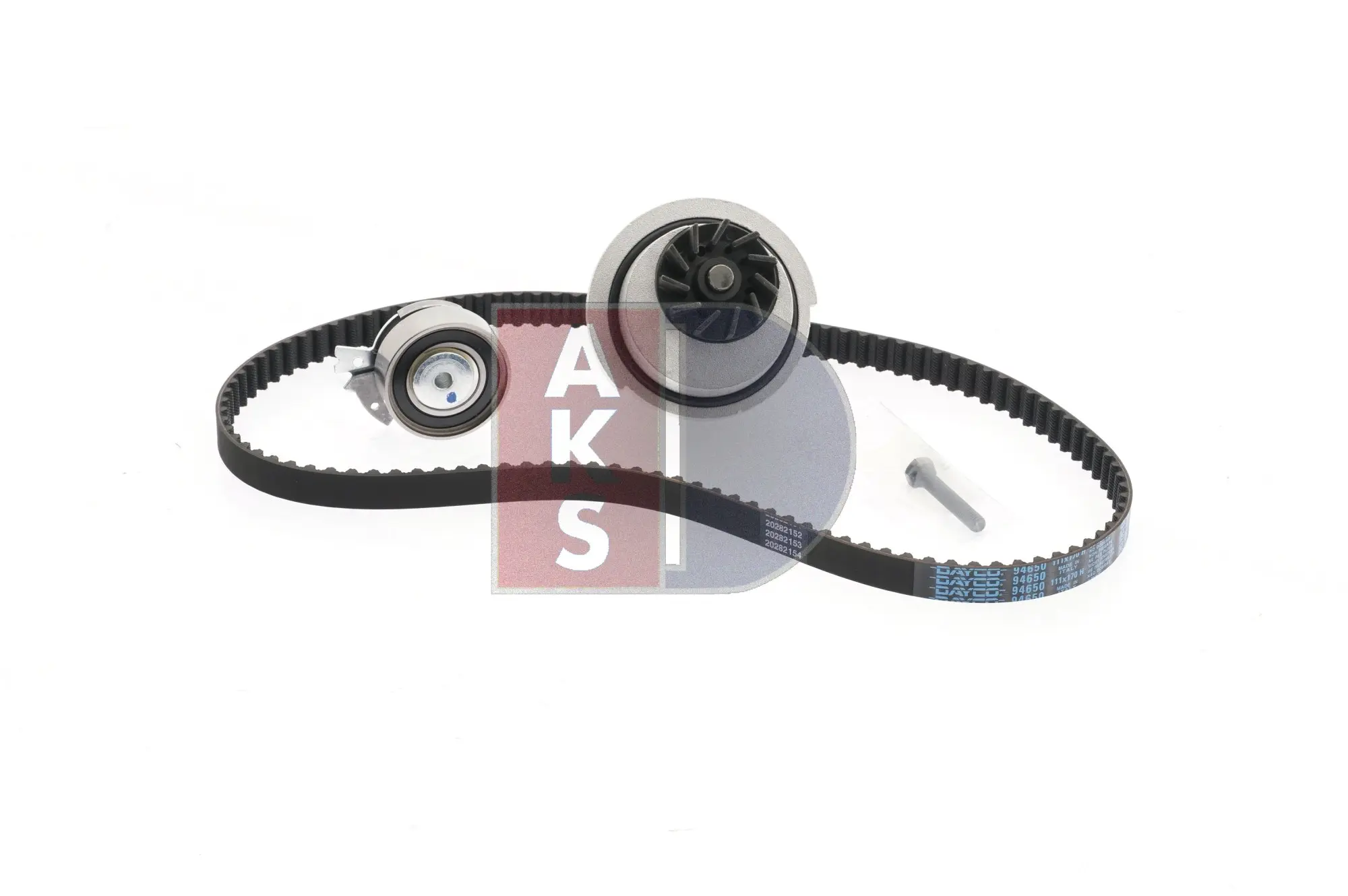 водна помпа- к-кт ангренажен ремък AKS DASIS           