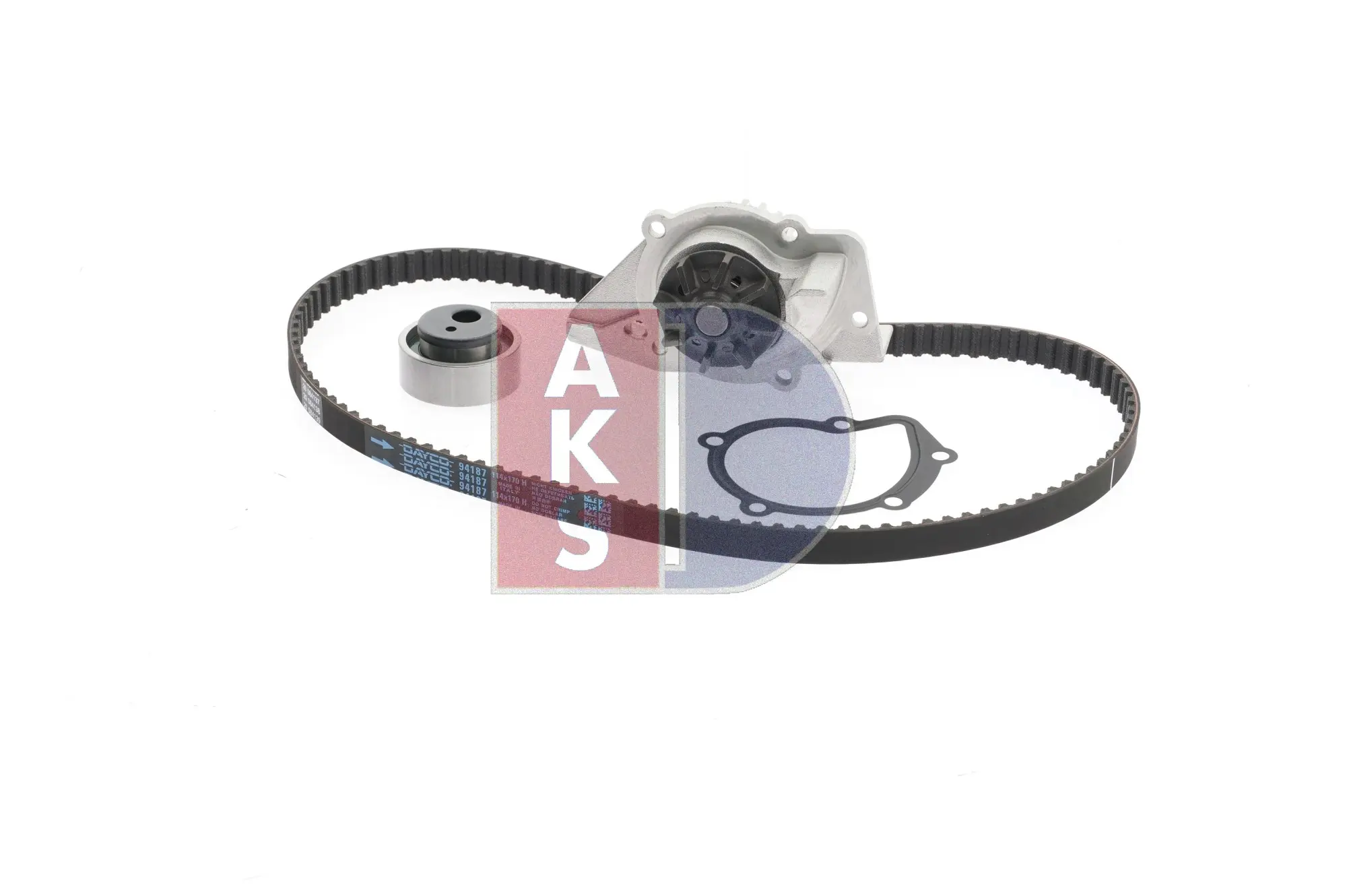 водна помпа- к-кт ангренажен ремък AKS DASIS           