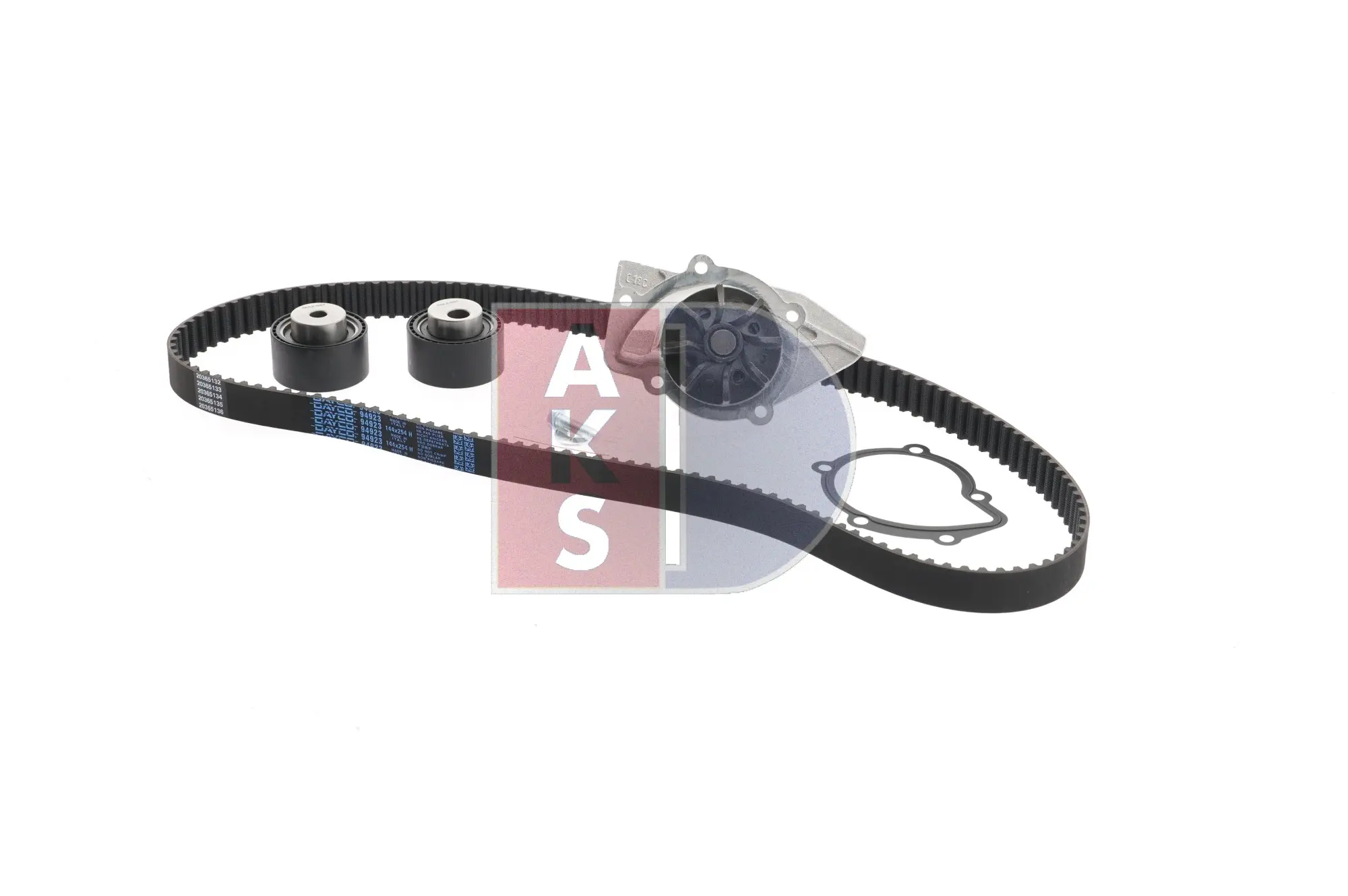 водна помпа- к-кт ангренажен ремък AKS DASIS           