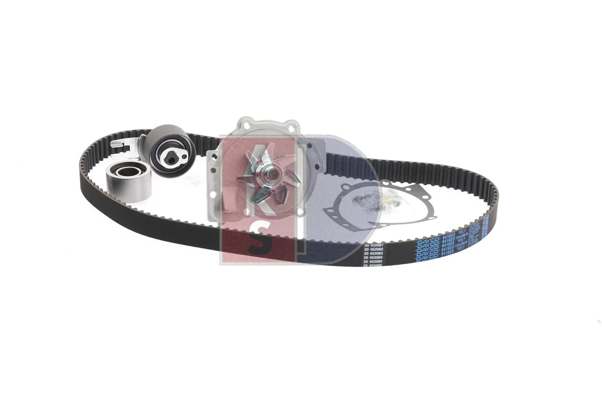 водна помпа- к-кт ангренажен ремък AKS DASIS           