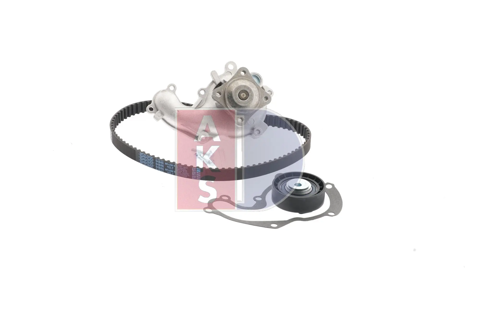 водна помпа- к-кт ангренажен ремък AKS DASIS           