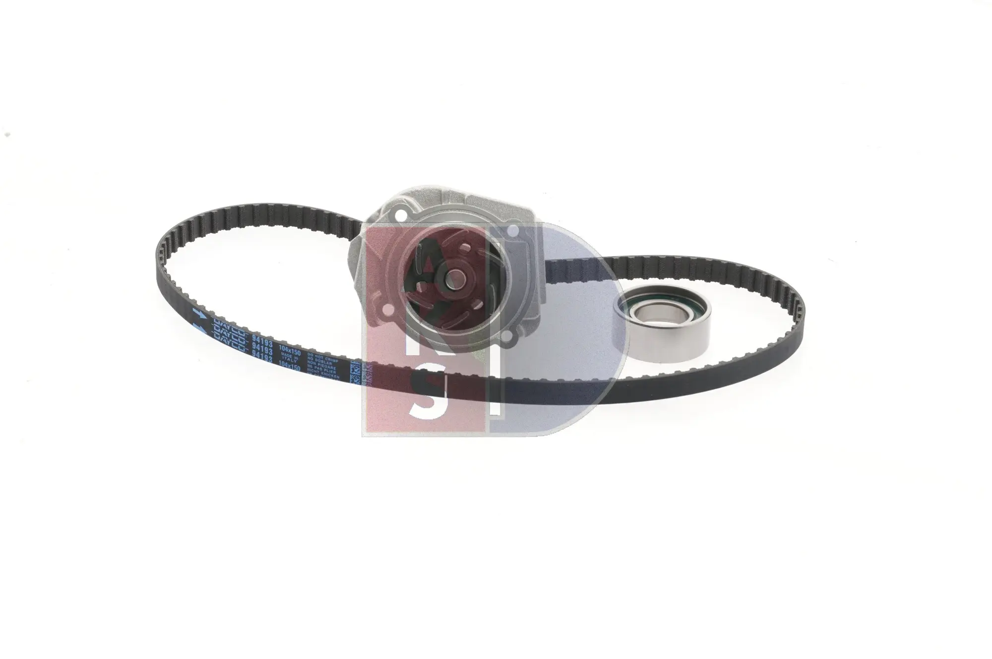 водна помпа- к-кт ангренажен ремък AKS DASIS           