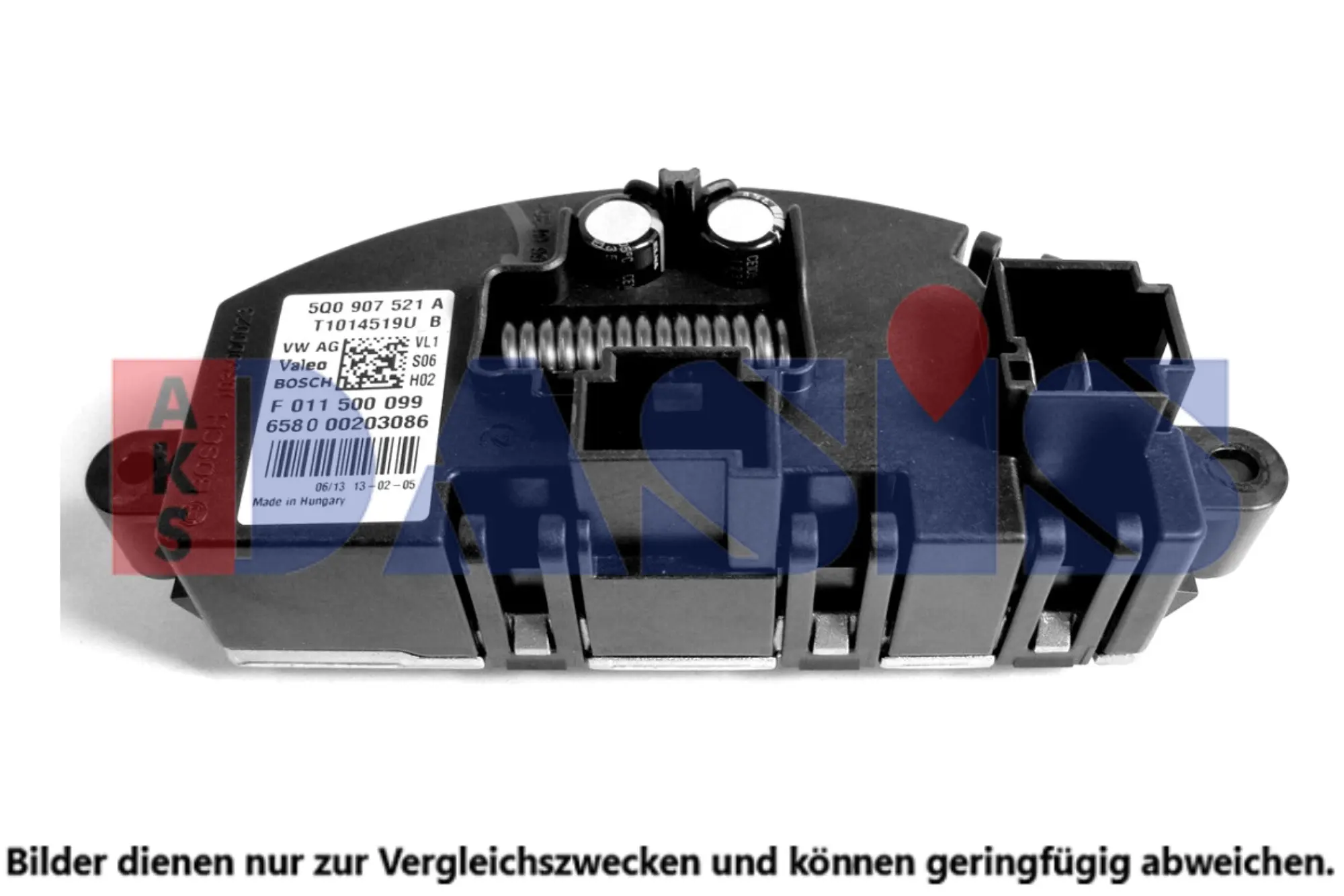 регулатор, обдухване интериор AKS DASIS           