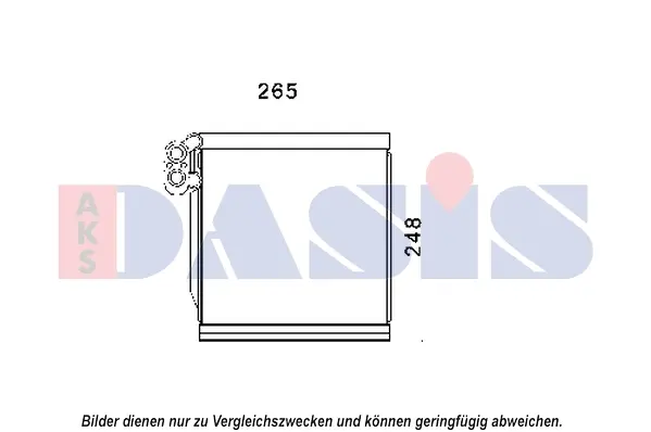 изпарител, климатична система AKS DASIS           