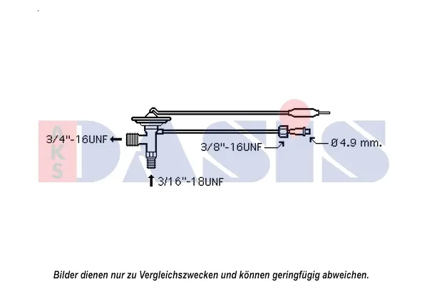 разширителен клапан, климатизация AKS DASIS           