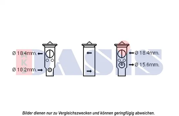 разширителен клапан, климатизация AKS DASIS           