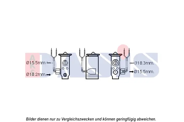 разширителен клапан, климатизация AKS DASIS           