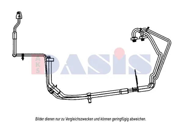 тръбопровод за високо налягане-вакуум, климатизация AKS DASIS           
