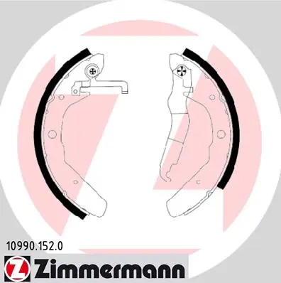 комплект спирачна челюст ZIMMERMANN          