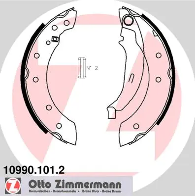 Комплект спирачна челюст ZIMMERMANN