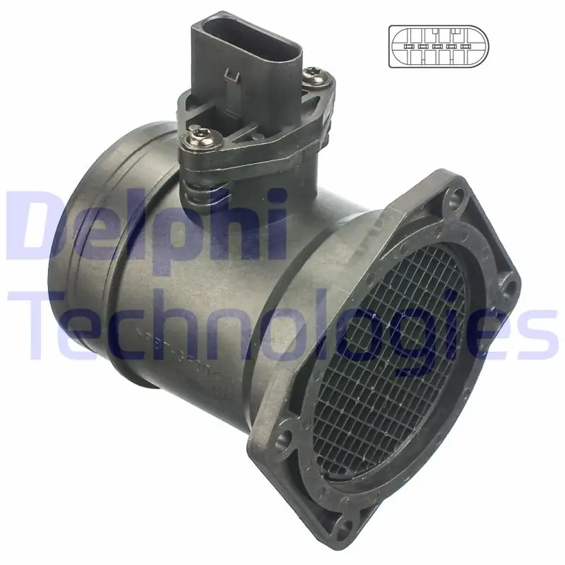 въздухомер-измерител на масата на въздуха DELPHI              