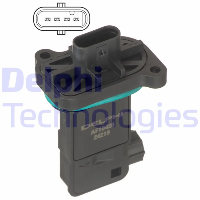 въздухомер-измерител на масата на въздуха DELPHI              