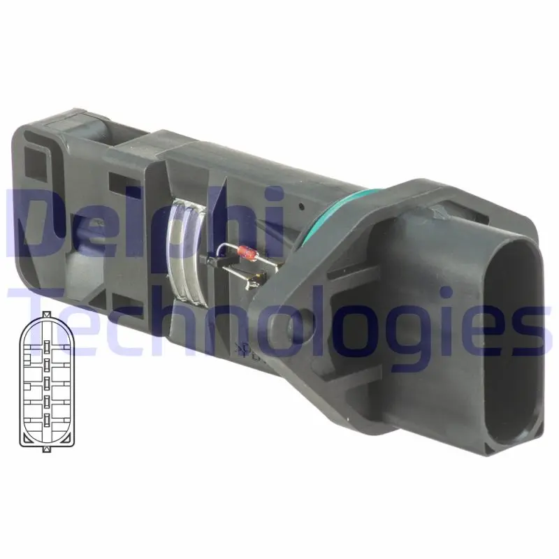 въздухомер-измерител на масата на въздуха DELPHI              