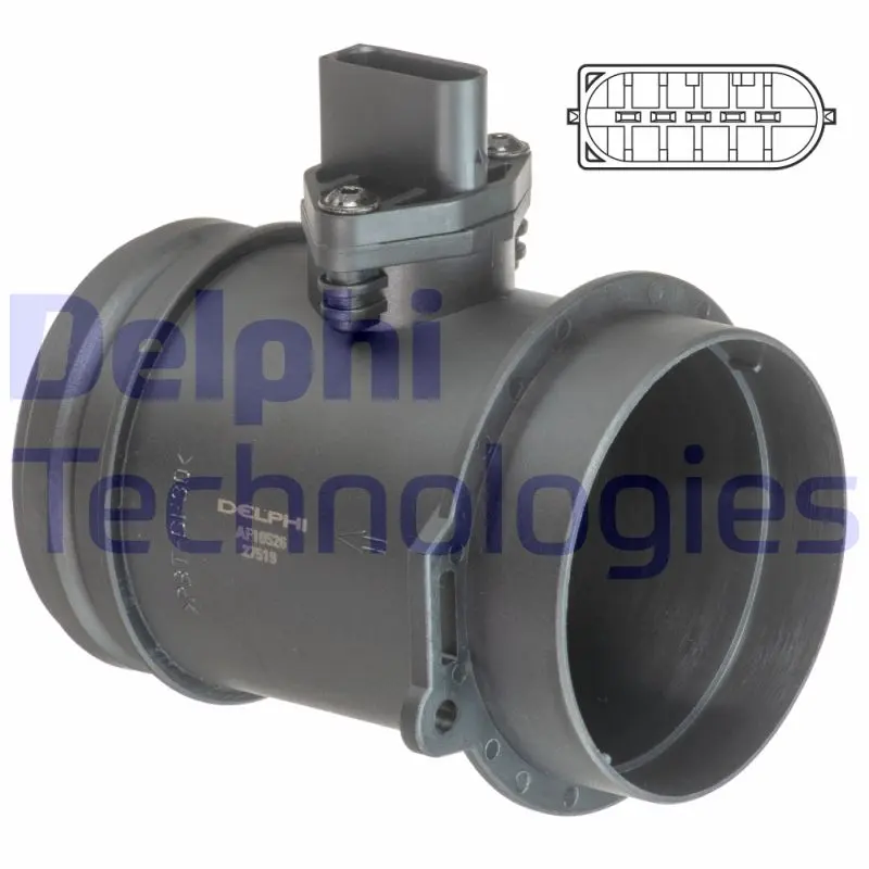 въздухомер-измерител на масата на въздуха DELPHI              