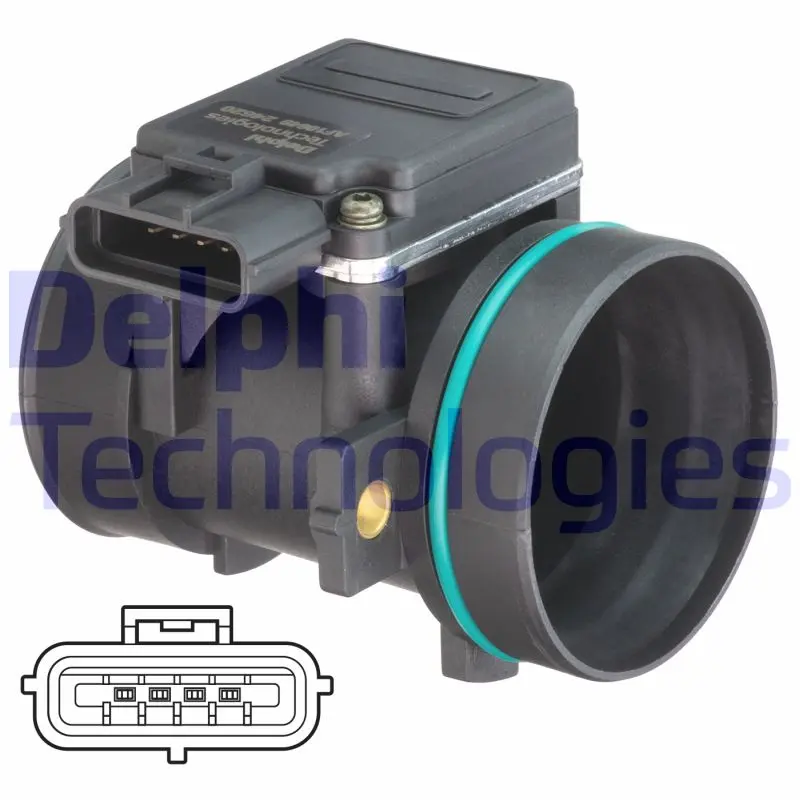 въздухомер-измерител на масата на въздуха DELPHI              