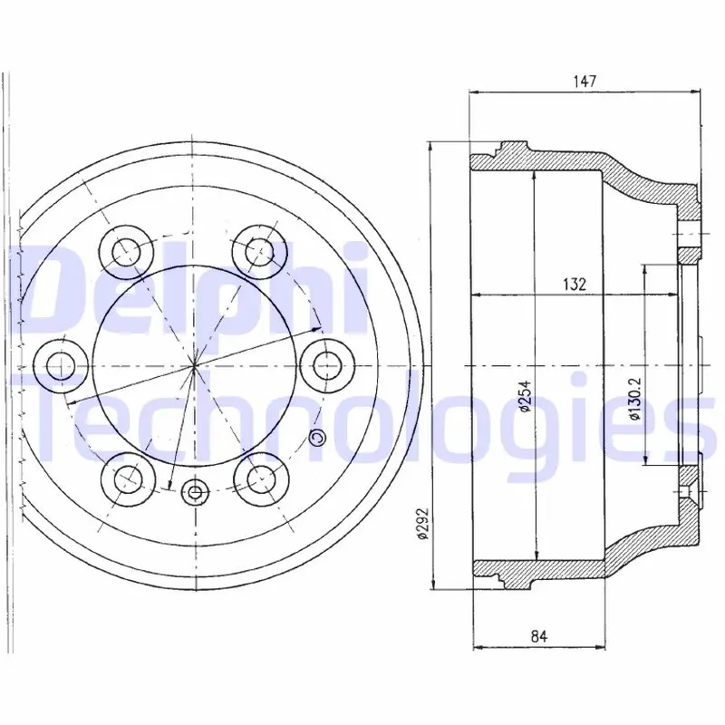 спирачен барабан DELPHI              