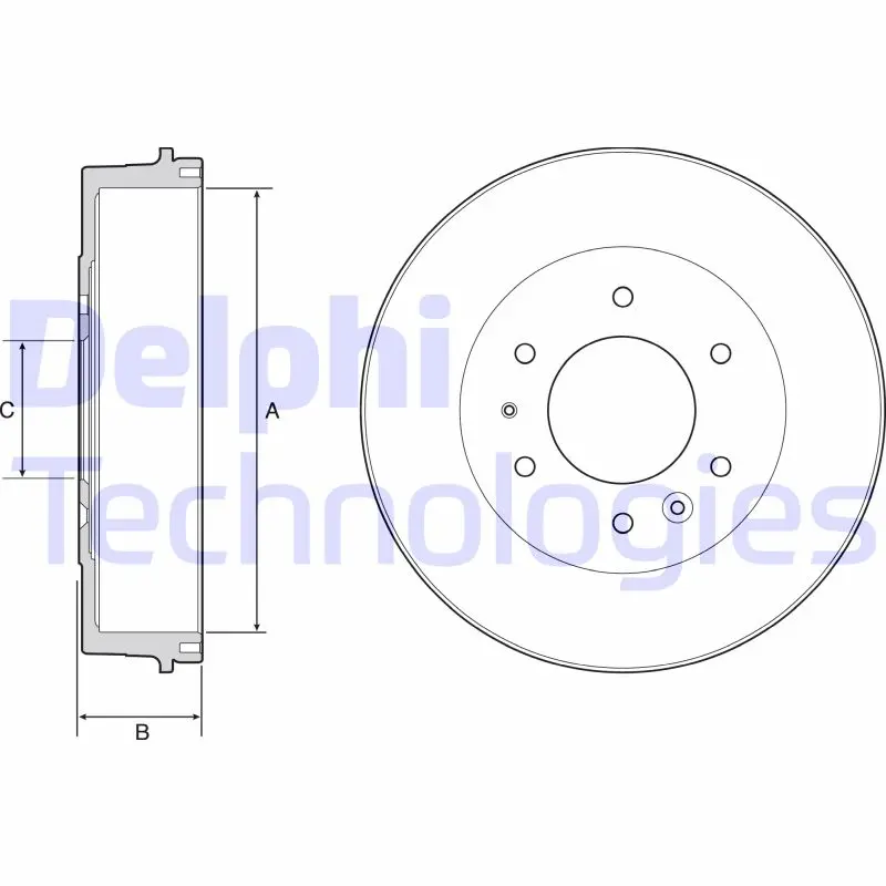 спирачен барабан DELPHI              
