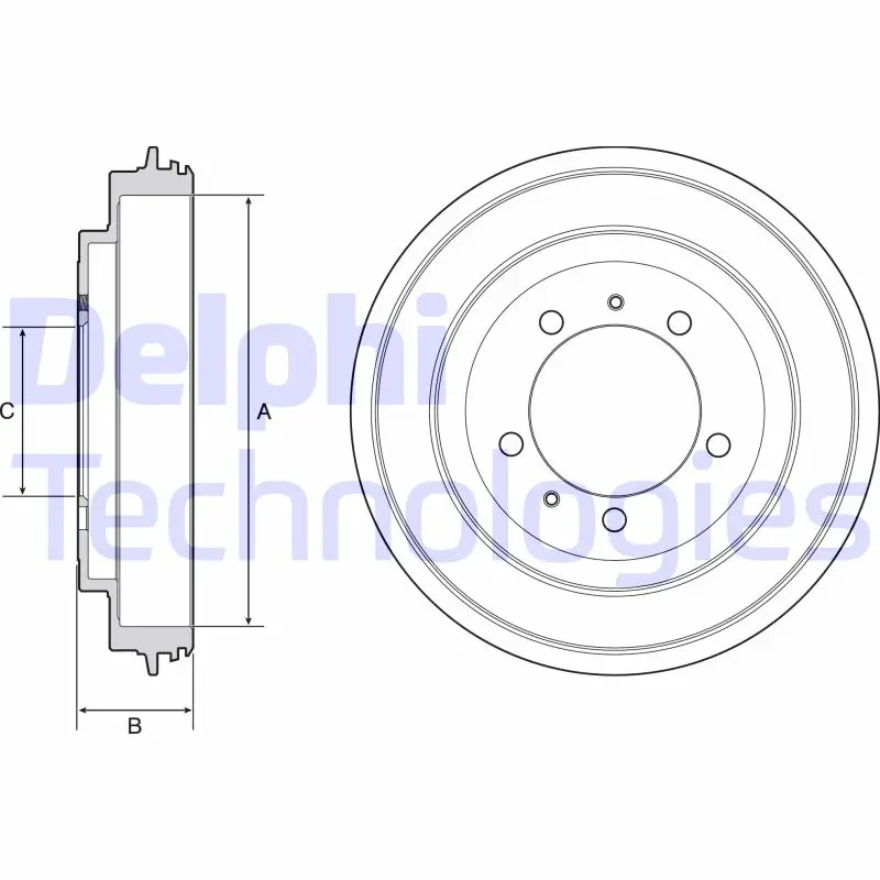 спирачен барабан DELPHI              