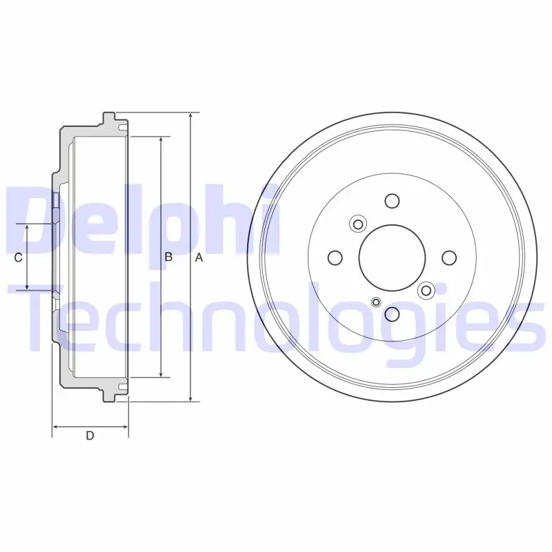 спирачен барабан DELPHI              