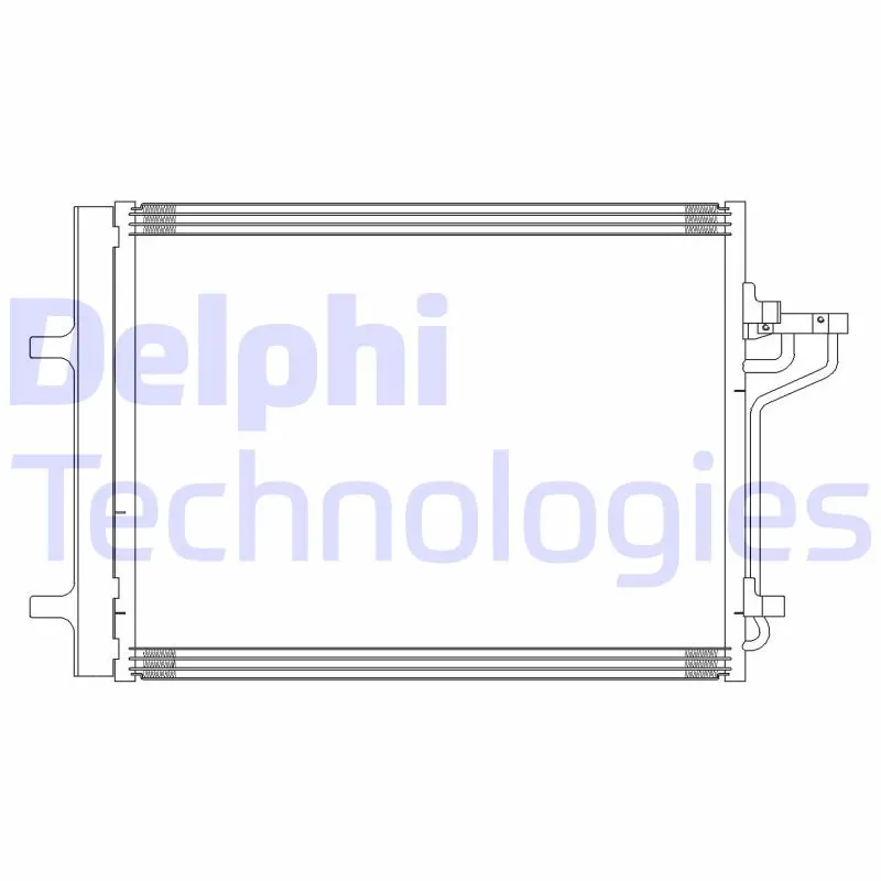 кондензатор, климатизация DELPHI              