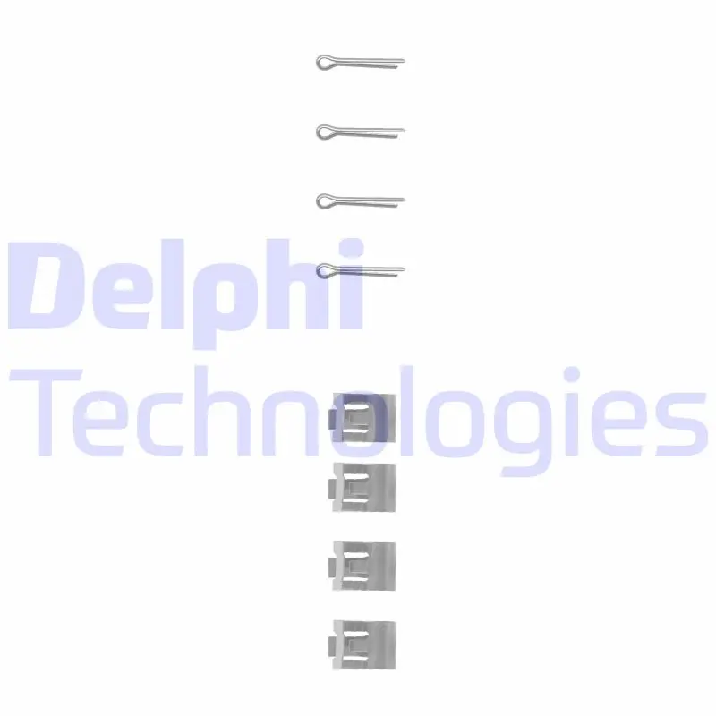 комплект принадлежности, дискови накладки DELPHI              