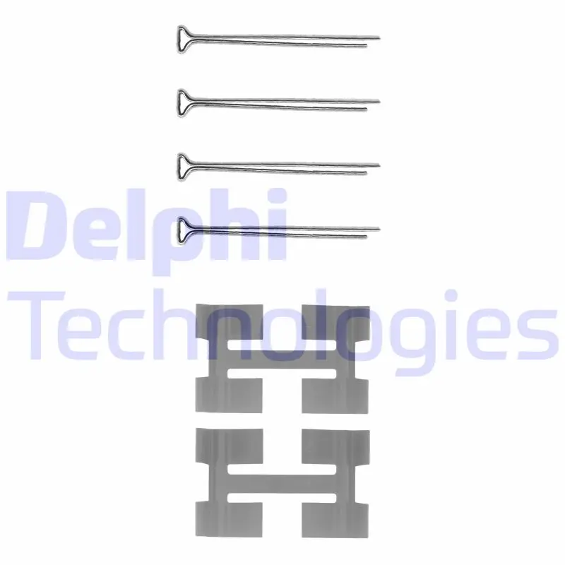 Комплект принадлежности, дискови накладки DELPHI