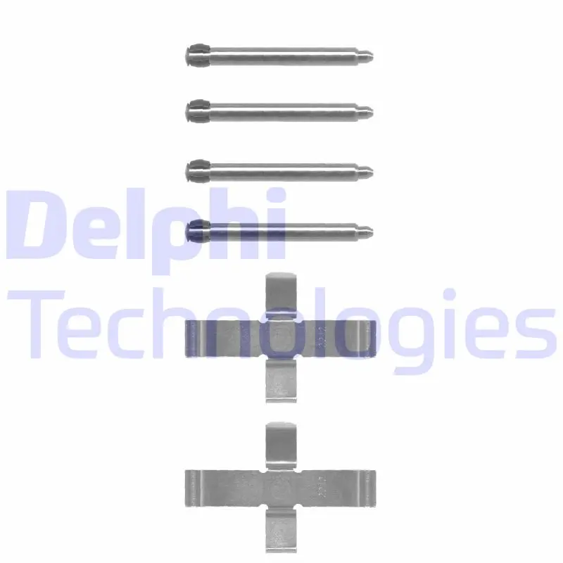 комплект принадлежности, дискови накладки DELPHI              