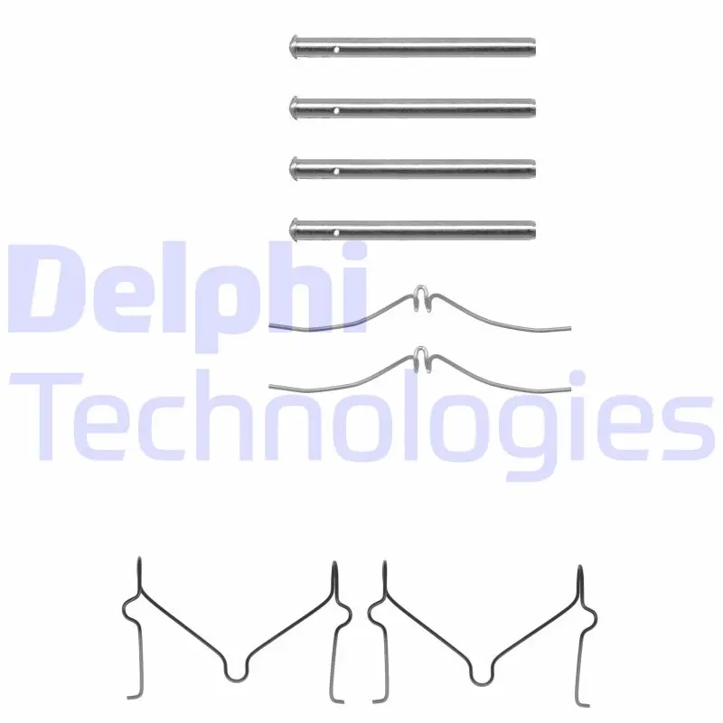 комплект принадлежности, дискови накладки DELPHI              