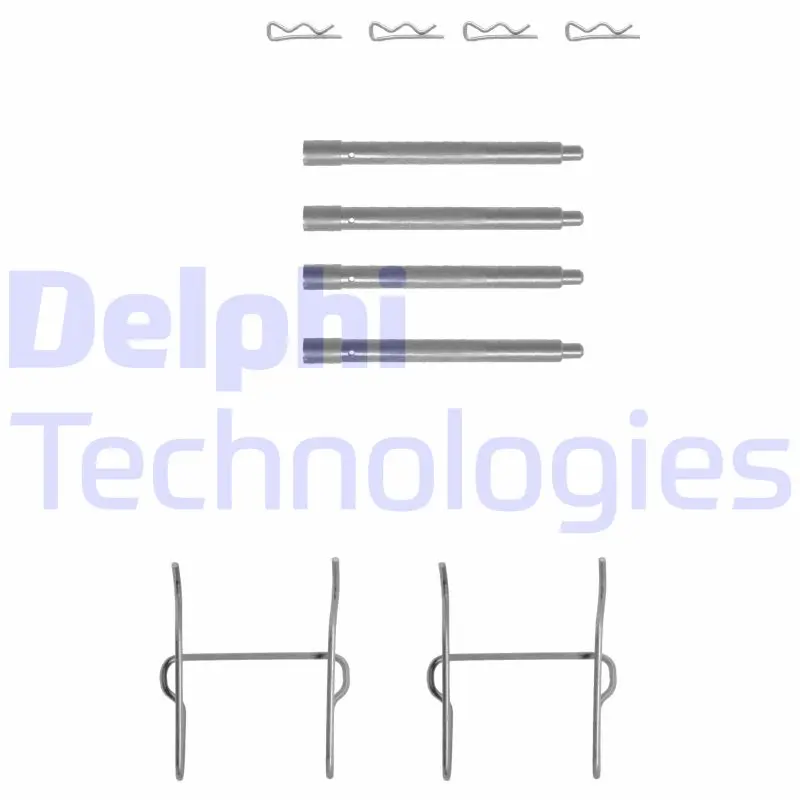 комплект принадлежности, дискови накладки DELPHI              