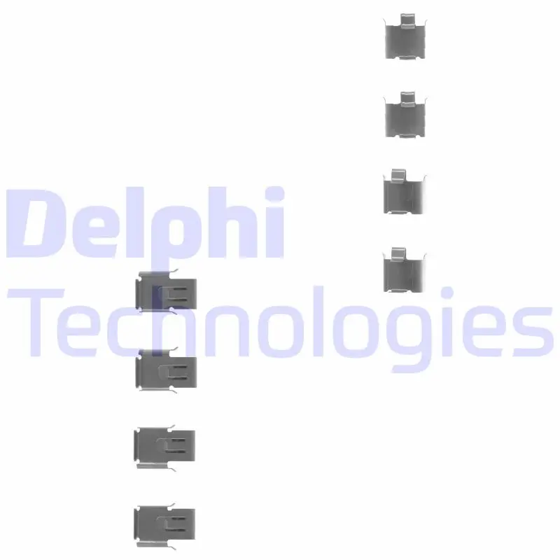 комплект принадлежности, дискови накладки DELPHI              