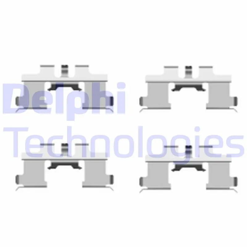 комплект принадлежности, дискови накладки DELPHI              