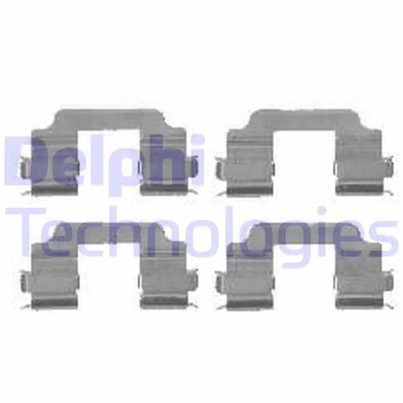 комплект принадлежности, дискови накладки DELPHI              