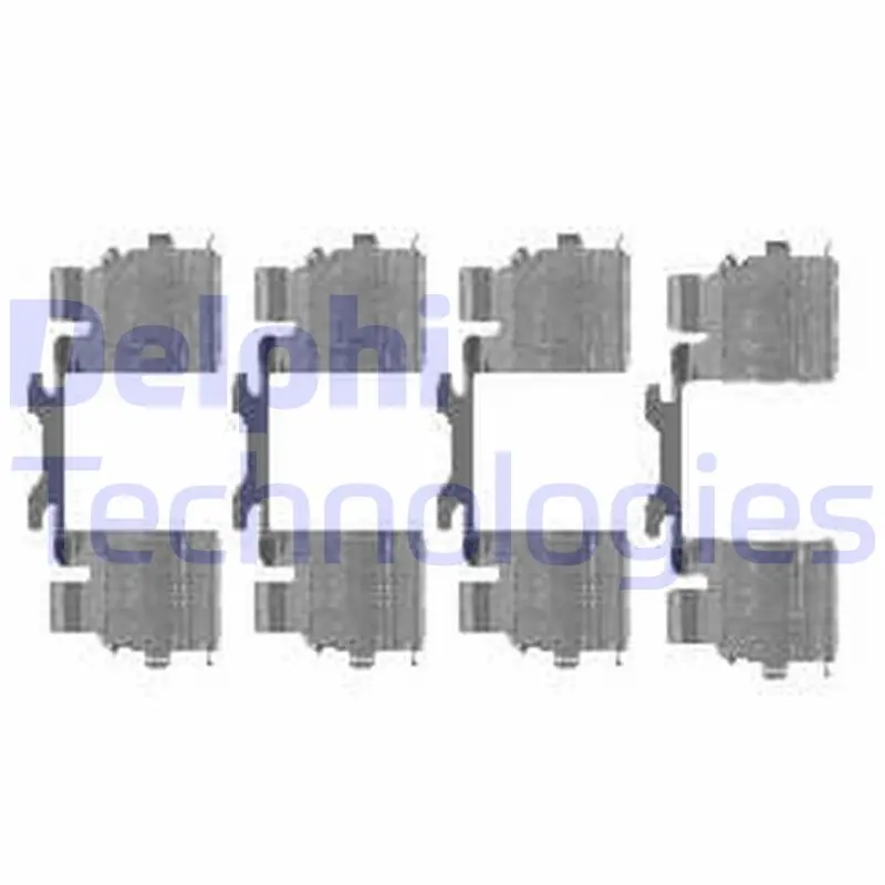 комплект принадлежности, дискови накладки DELPHI              