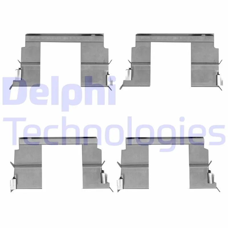 Комплект принадлежности, дискови накладки DELPHI
