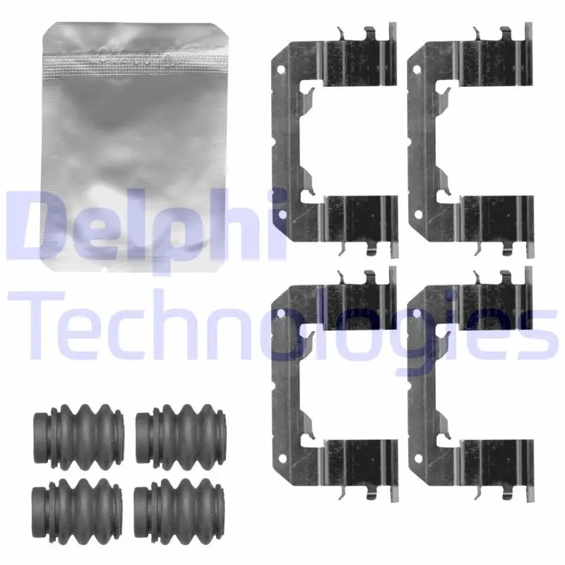 комплект принадлежности, дискови накладки DELPHI              