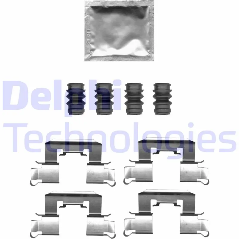 комплект принадлежности, дискови накладки DELPHI              