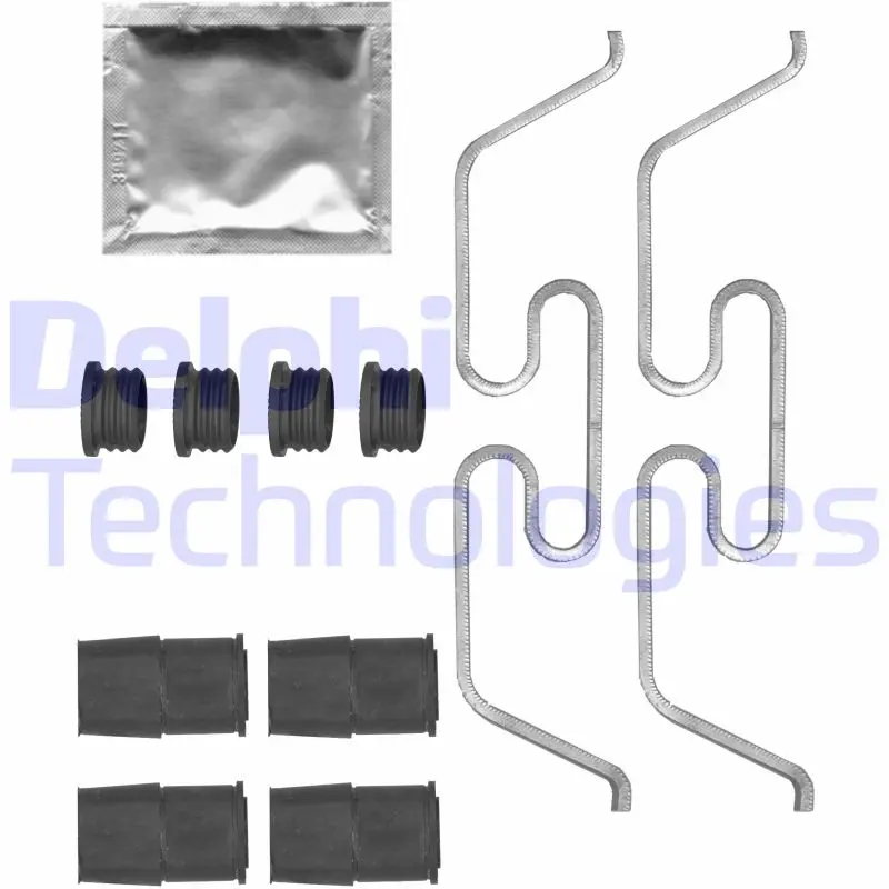 комплект принадлежности, дискови накладки DELPHI              