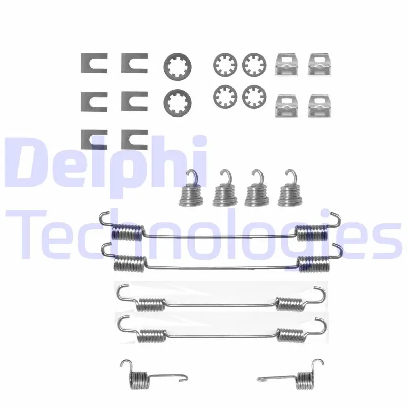 комплект принадлежности, спирани челюсти DELPHI              
