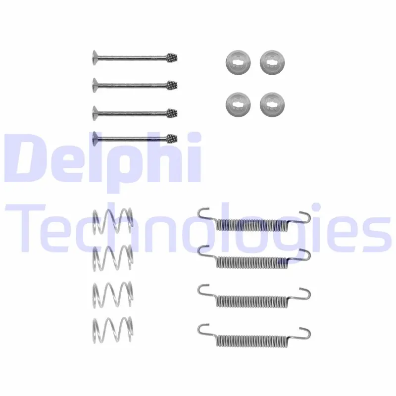 комплект принадлежности, челюсти за ръчна спирачка DELPHI              