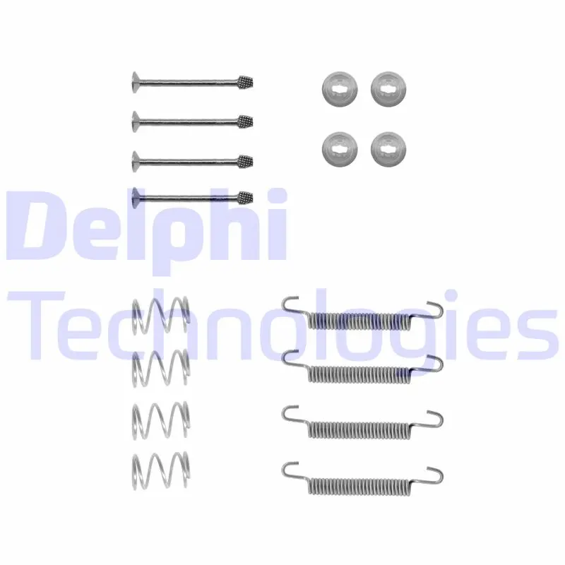 Комплект принадлежности, челюсти за ръчна спирачка DELPHI