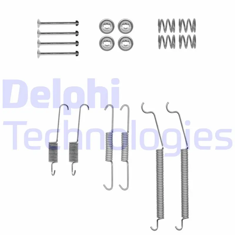 Комплект принадлежности, спирани челюсти DELPHI