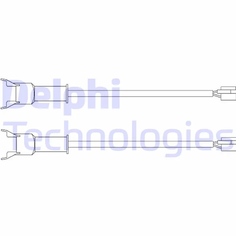 предупредителен контактен сензор, износване на накладките DELPHI              