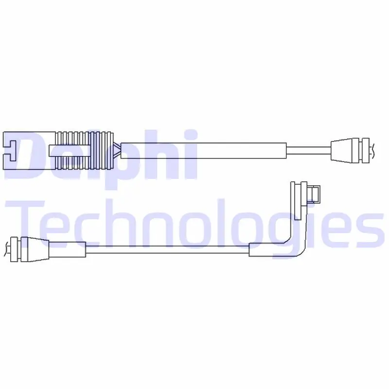 предупредителен контактен сензор, износване на накладките DELPHI              
